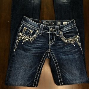 Miss me boot cut jeans size 24 (JE5682B2L)